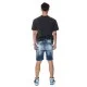 Pantaloni scurti Redhouse, Print Brand - RHSRH01