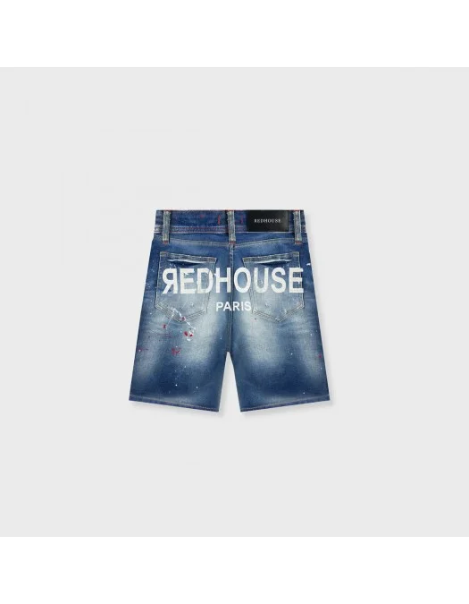 Pantaloni scurti Redhouse, Print Frontal RHSRH03 - RHSRH03 Pantaloni scurti Redhouse, Print Frontal RHSRH03 - RHSRH03