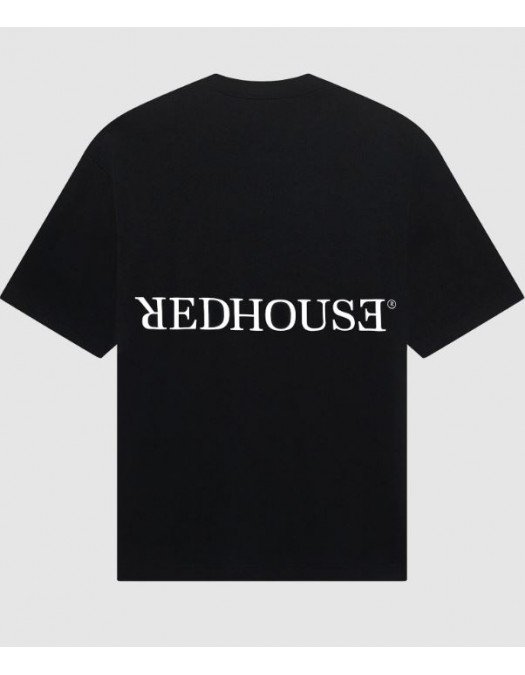 Tricou Redhouse, Oversized Reflector Black - RHTS118