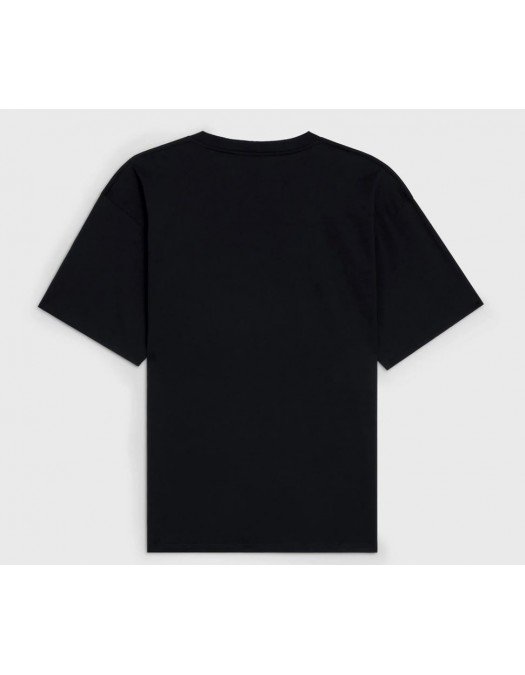 Tricou Redhouse, Multicolor Logo Print, Negru - RHTS125