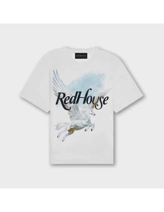 Tricou Redhouse, Oversized White - RHTS133
