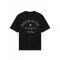Tricou Redhouse, Logo Insert, CHAMPS ELYSEES BLACK TEE, Regular Fit