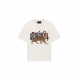 Tricou Redhouse, Leopard Print, Logo Insert, White - RHTS213 Tricou Redhouse, Leopard Print, Logo Insert, White - RHTS213