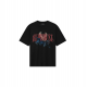 Tricou Redhouse, Red Logo, Animal Print, Black - RHTS216 Tricou Redhouse, Red Logo, Animal Print, Black - RHTS216