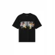Tricou Redhouse, Floral Print, Black - RHTS220 Tricou Redhouse, Floral Print, Black - RHTS220