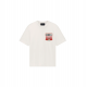 Tricou Redhouse, Red Logo, Animal Print, White - RHTS221 Tricou Redhouse, Red Logo, Animal Print, White - RHTS221