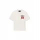 Tricou Redhouse, Red Logo, Animal Print, White - RHTS221 Tricou Redhouse, Red Logo, Animal Print, White - RHTS221