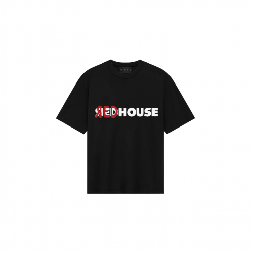 Tricou Redhouse, Stylish Logo, Black, Regular Fit Tricou Redhouse, Stylish Logo, Black, Regular Fit