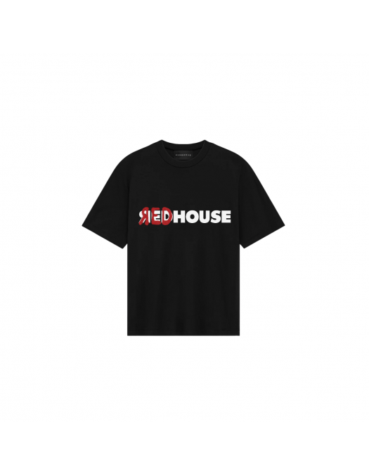 Tricou Redhouse, Stylish Logo, Black - RHTS235 Tricou Redhouse, Stylish Logo, Black - RHTS235