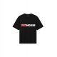 Tricou Redhouse, Stylish Logo, Black - RHTS235 Tricou Redhouse, Stylish Logo, Black - RHTS235
