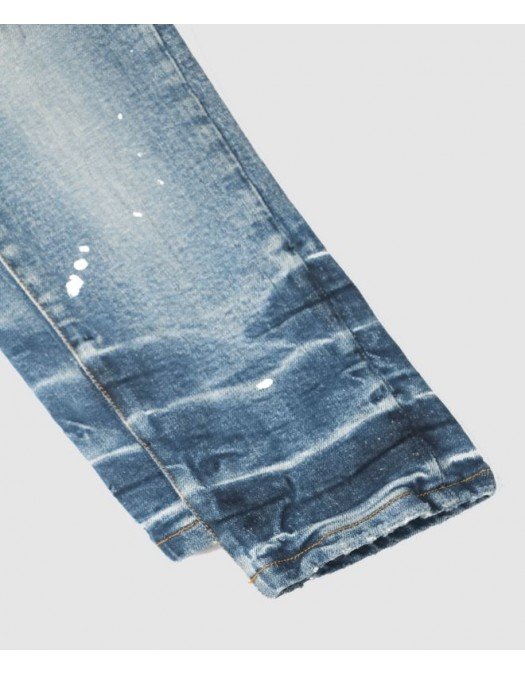 JEANS REDHOUSE, Ripped Skinny Fit, Albastru - RHTZ07