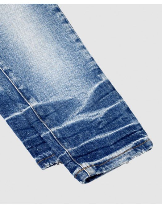 JEANS REDHOUSE, White Paint Effects, Albastru - RHWZ011