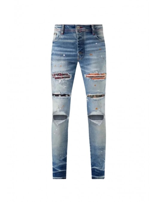 JEANS REDHOUSE, RH Bandana Print, RHWZ36 - RHWZ36 JEANS REDHOUSE, RH Bandana Print, RHWZ36 - RHWZ36