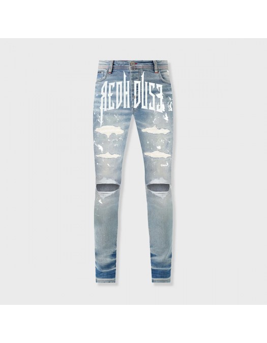 JEANS REDHOUSE, Wash Effect, Rockstar, Light Blue, RHWZ58 - RHWZ58