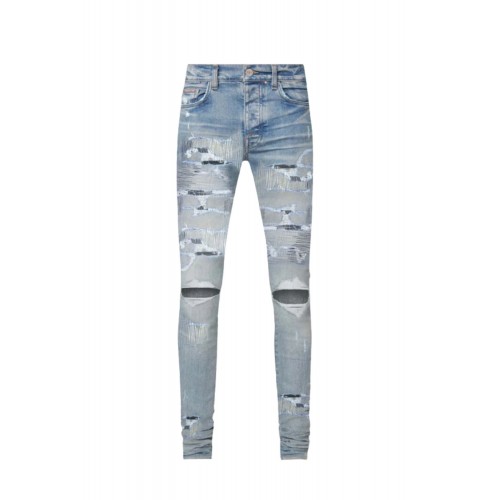 BLUGI REDHOUSE, Destroyed Slim Denim, Blue BLUGI REDHOUSE, Destroyed Slim Denim, Blue