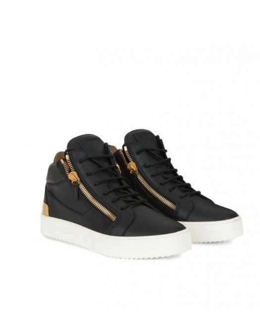 Sneakers GIUSEPPE ZANOTTI, High, Black and Gold - RM10037001