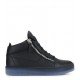 Sneakers GIUSEPPE ZANOTTI, LEATHER MID TOP TRAINERS - RM20016006