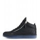 Sneakers GIUSEPPE ZANOTTI, LEATHER MID TOP TRAINERS - RM20016006