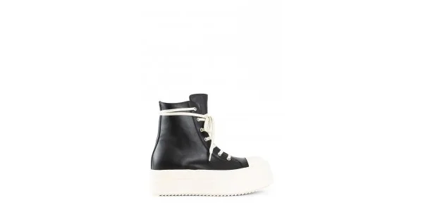 SNEAKERS RICK OWENS, Hollywood Mega Bumper, Black