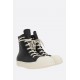 SNEAKERS RICK OWENS, High Top, Smooth Leather, Black - RU01E5890LCO911