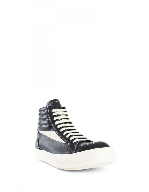 SNEAKERS RICK OWENS, Hollywood High Vintage, Black - RU01E5896LCOLVS911