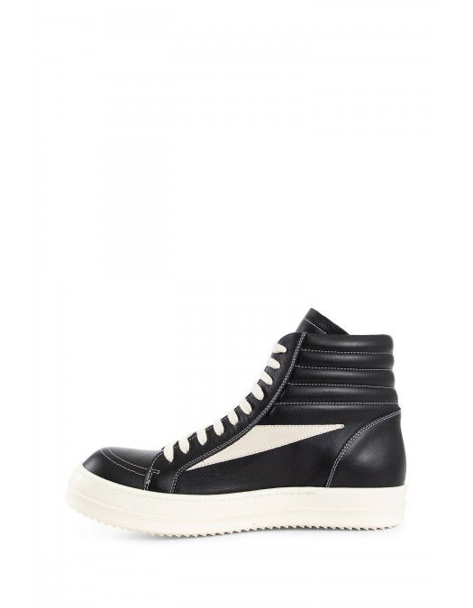 SNEAKERS RICK OWENS, Hollywood High Vintage, Black - RU01E5896LCOLVS911