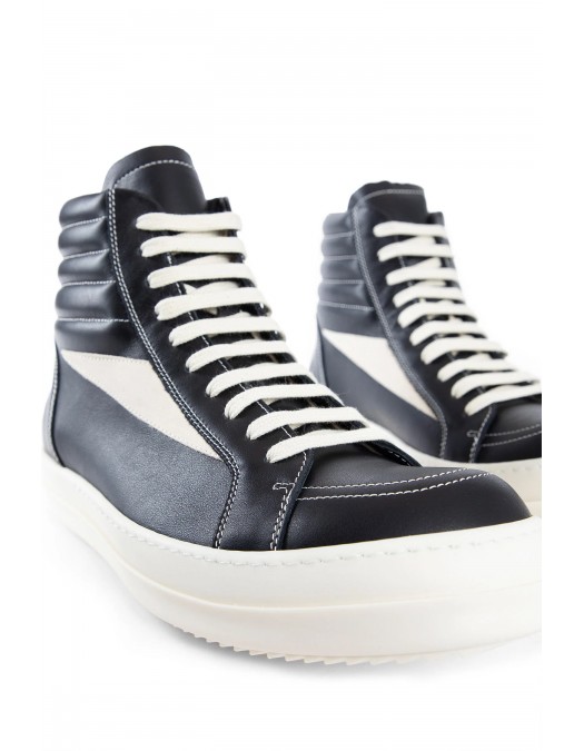 SNEAKERS RICK OWENS, Hollywood High Vintage, Black - RU01E5896LCOLVS911