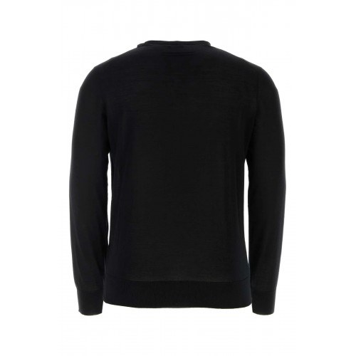 Pulover Zegna, Wool, Black, RUEM00A8110K09 Pulover Zegna, Wool, Black, RUEM00A8110K09