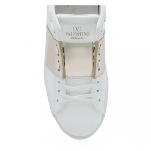 Sneakers VALENTINO GARAVANI, rockstud open sneakers - gold