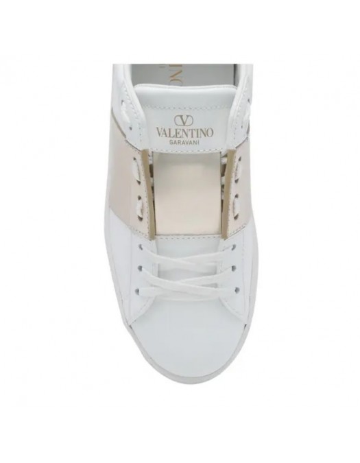 Sneakers VALENTINO GARAVANI, rockstud open sneakers - gold - S0781FLRL71