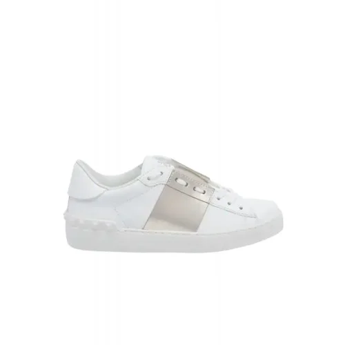 Sneakers VALENTINO GARAVANI, rockstud open sneakers - gold