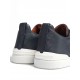 Sneakers Zegna, Low Top, Lether, Navy Blue - S4667ZLHCVONAV