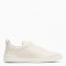 Sneakers Zegna, Low Top White Triple Stitch S4667ZLHCVOPAN