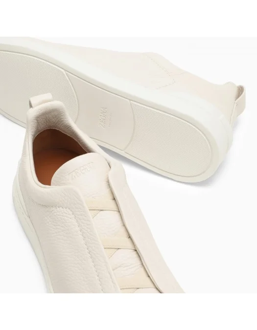 Sneakers Zegna, Low Top White S4667ZLHCVOPAN - S4667ZLHCVOPAN
