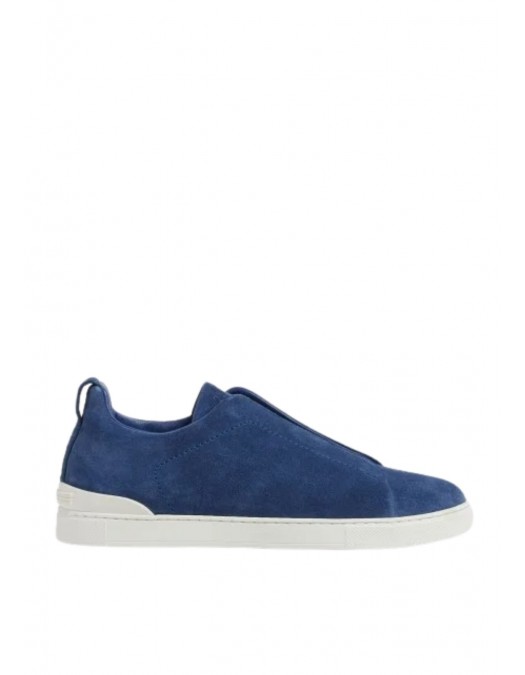 Sneakers Zegna, Low Top ,Triple Stitch,Albastru - S4667ZLHSOYBCP