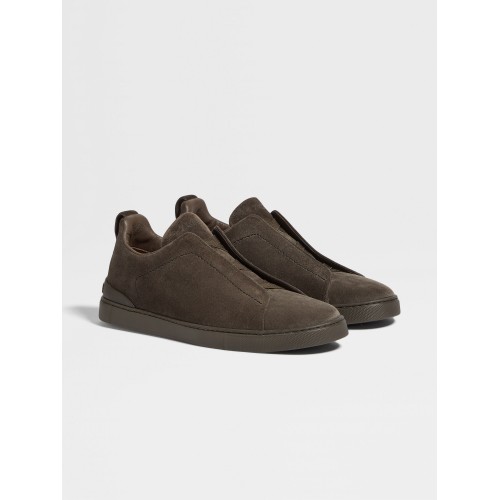 Sneakers Zegna, Low Top, Triple Stitch, Full Brown S4667ZLHSOYLVV Sneakers Zegna, Low Top, Triple Stitch, Full Brown S4667ZLHSOYLVV