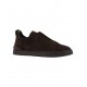 Sneakers Zegna, Low Top, Triple Stitch, Full Dark Brown - S4667ZLHSOYTDM