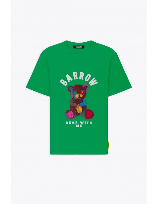 TRICOU BARROW, Bear With Me, Green - S4BWUATH040BW012