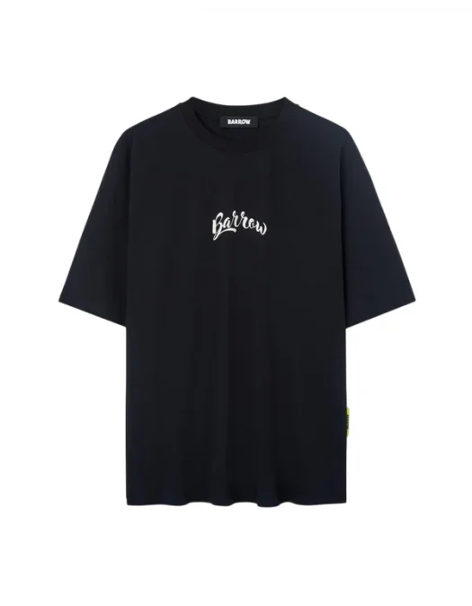 TRICOU BARROW, Bear Design Print, Black - S4BWUATH145110 TRICOU BARROW, Bear Design Print, Black - S4BWUATH145110