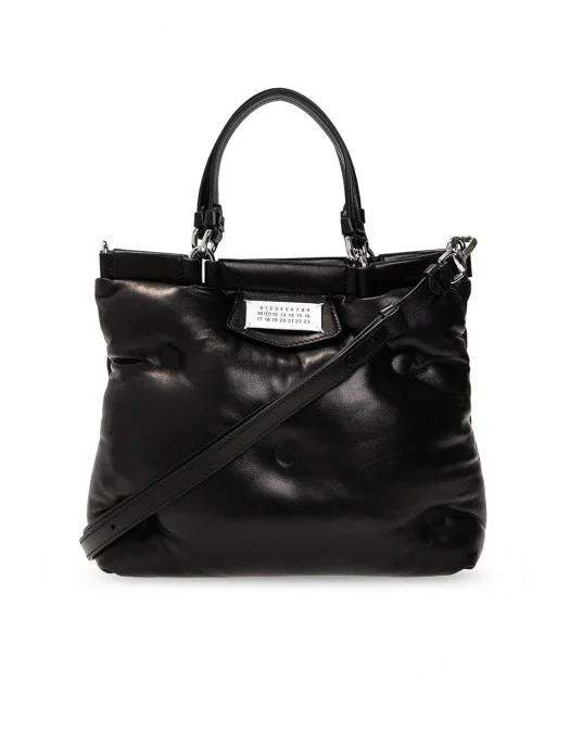 Geanta MAISON MARGIELA, Tote, Glam Slam, Small, Black - S56WD0133P4300T8013 Geanta MAISON MARGIELA, Tote, Glam Slam, Small, Black - S56WD0133P4300T8013