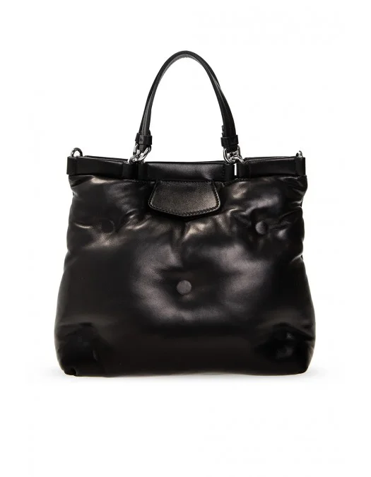 Geanta MAISON MARGIELA, Tote, Glam Slam, Small, Black - S56WD0133P4300T8013 Geanta MAISON MARGIELA, Tote, Glam Slam, Small, Black - S56WD0133P4300T8013