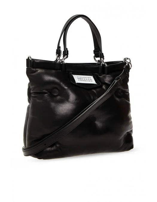 Geanta MAISON MARGIELA, Tote, Glam Slam, Small, Black - S56WD0133P4300T8013 Geanta MAISON MARGIELA, Tote, Glam Slam, Small, Black - S56WD0133P4300T8013