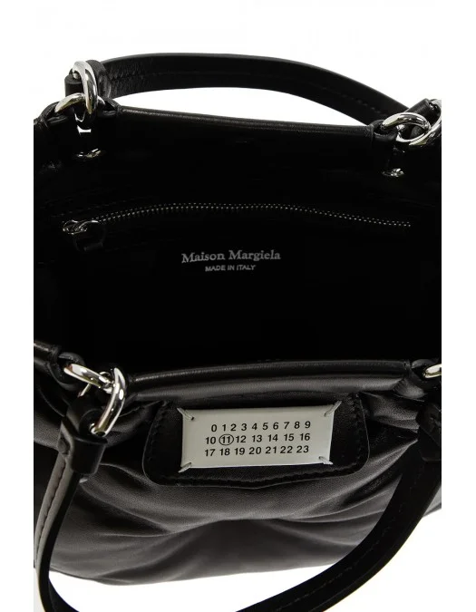 Geanta MAISON MARGIELA, Tote, Glam Slam, Small, Black - S56WD0133P4300T8013 Geanta MAISON MARGIELA, Tote, Glam Slam, Small, Black - S56WD0133P4300T8013