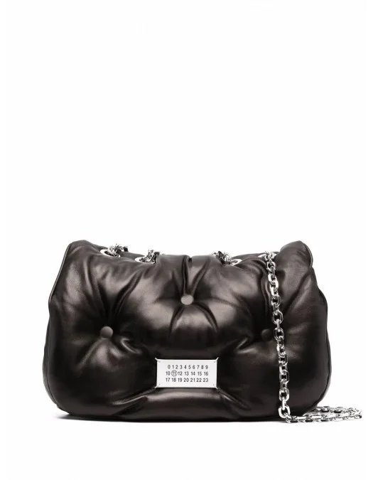 Geanta MAISON MARGIELA, Shoulder, Glam Slam Flap, Medium, Black