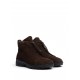 Sneakers Zegna, Triple Stitch Vetta, Leather, Dark Brown - S5809ZLHNVBTDM