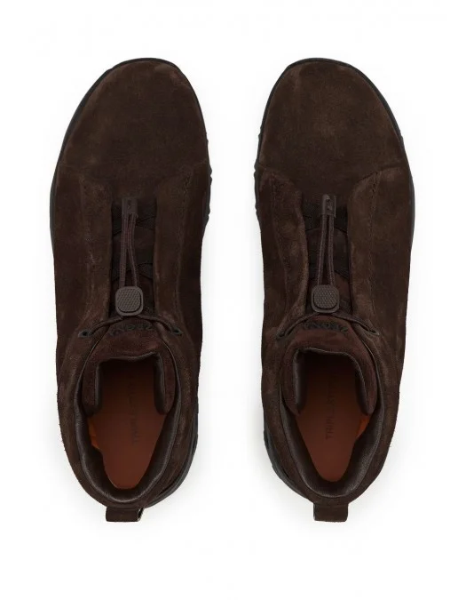 Sneakers Zegna, Triple Stitch Vetta, Leather, Dark Brown - S5809ZLHNVBTDM Sneakers Zegna, Triple Stitch Vetta, Leather, Dark Brown - S5809ZLHNVBTDM