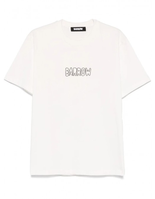 TRICOU BARROW, Graphic Design, Color Print, White - S5BWUATH053002 TRICOU BARROW, Graphic Design, Color Print, White - S5BWUATH053002