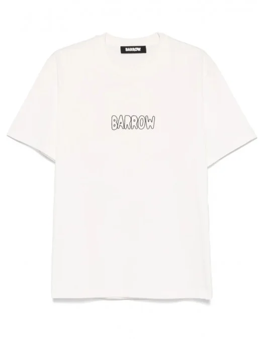 TRICOU BARROW, Graphic Design, Color Print, White - S5BWUATH053002 TRICOU BARROW, Graphic Design, Color Print, White - S5BWUATH053002