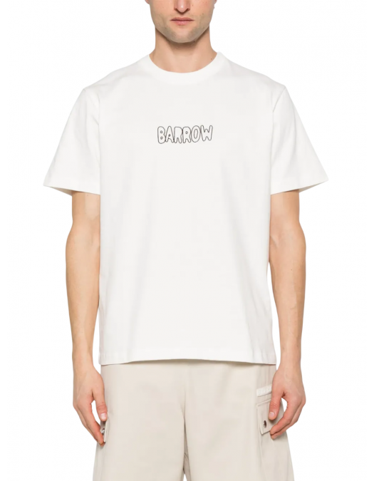 TRICOU BARROW, Graphic Design, Color Print, White - S5BWUATH053002 TRICOU BARROW, Graphic Design, Color Print, White - S5BWUATH053002