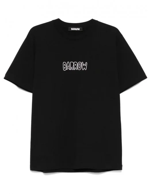 TRICOU BARROW, Graphic Design, Color Print, Black - S5BWUATH053110 TRICOU BARROW, Graphic Design, Color Print, Black - S5BWUATH053110